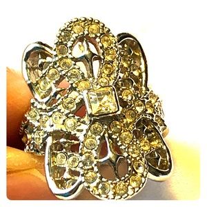 18K plated ring
